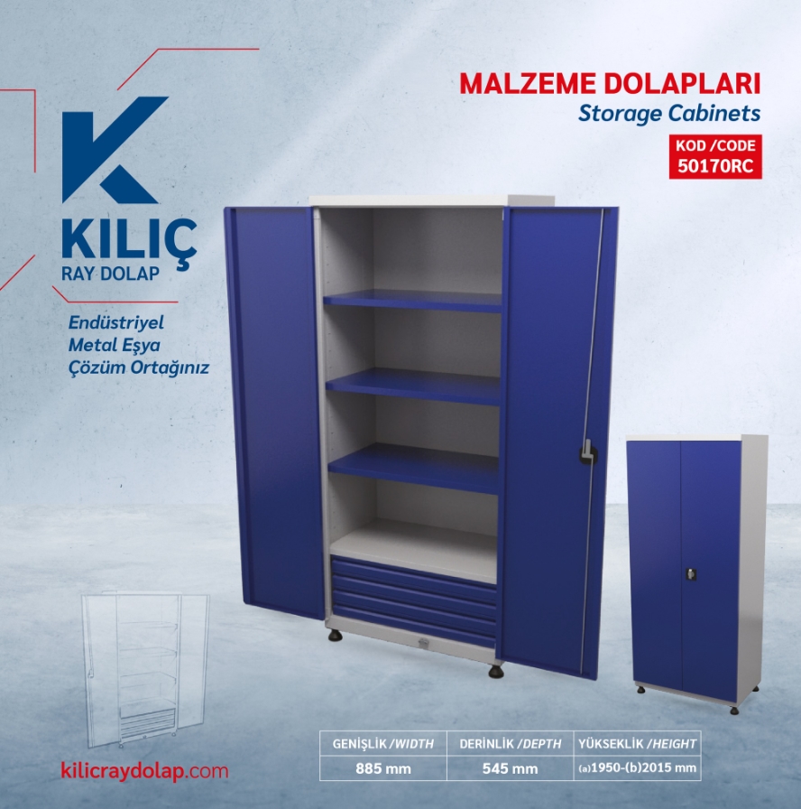 Çelik ve Metal Malzeme Dolabı ile İlgili Her Şey